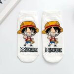 Boutique One Piece Chaussette Chaussette One Piece Cute Luffy