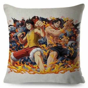 Boutique One Piece Coussin Coussin One Piece Ace Et Luffy