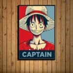 Boutique One Piece Poster 35 X 50 cm Poster One Piece Capitaine Monkey D Luffy