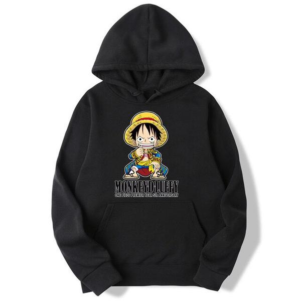 Onepiece-Shops Pull Noir / s Pull  One Piece Mini Monkey D. Luffy