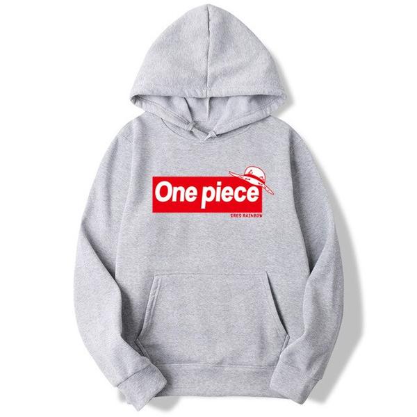 Onepiece-Shops Pull Gris / s Pull  One Piece Supreme