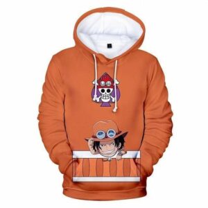 Boutique One Piece Pull 150 Sweatshirt One Piece Kawaii Portgas D Ace