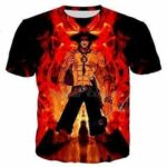 Boutique One Piece T-shirt XS T Shirt One Piece Ace Le Fils Du Roi