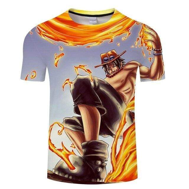 Boutique One Piece T-shirt S T-Shirt One Piece Ace le Frère de Sabo
