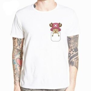 Boutique One Piece T-shirt L T-Shirt One Piece Chopper de Poche