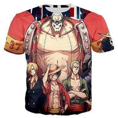 Boutique One Piece T-shirt XS T Shirt One Piece Franky Et Ses Nakama