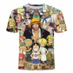Boutique One Piece T-shirt XL T Shirt One Piece Kawaii  Shanks Et Les Mugiwara Enfant