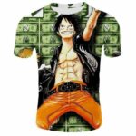 Boutique One Piece T-shirt 2XL T-Shirt One Piece Les Berry de Luffy