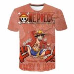 Boutique One Piece T-shirt XXS T-Shirt One Piece Luffy Capitaine du Sunny
