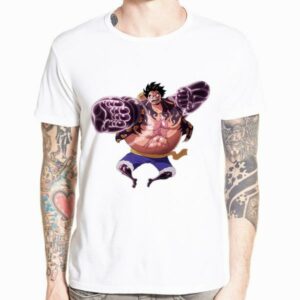 Onepiece-Shops T-shirt S T-Shirt One Piece Luffy Gear 4 Kong Gun