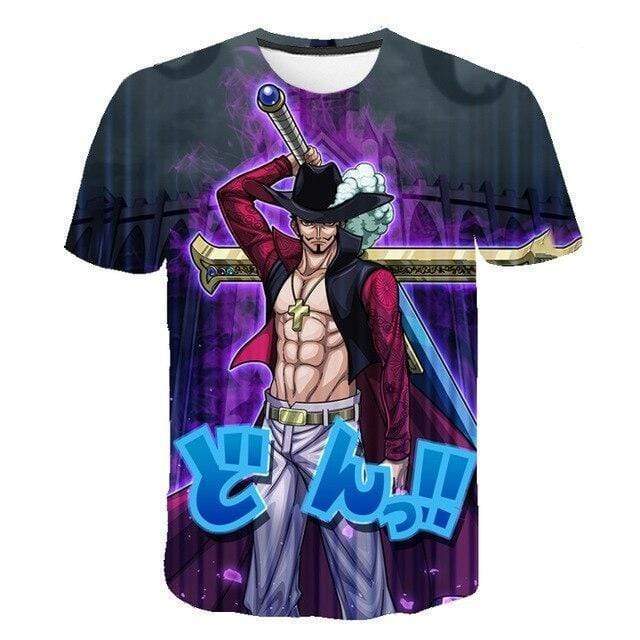 Boutique One Piece T-shirt XXS T-Shirt One Piece Mihawk le plus Grand Epéiste