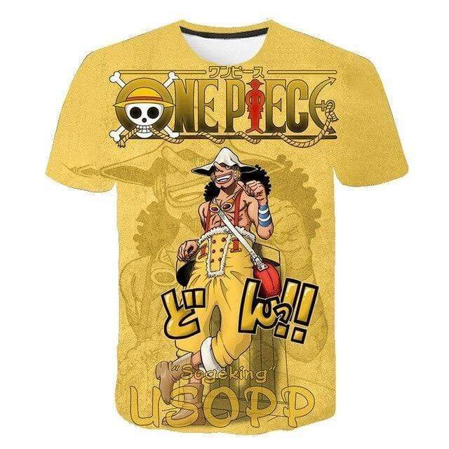 Boutique One Piece T-shirt XXS T-Shirt One Piece Ussop du Nouveau Monde