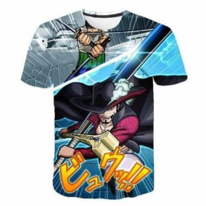 Boutique One Piece T-shirt XXS T-Shirt One Piece Zoro Vs Mihawk