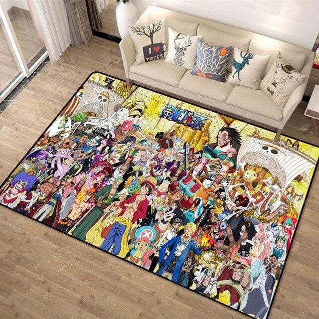 Boutique One Piece Tapis 100x160cm Tapis One Piece Tout Les Personnages